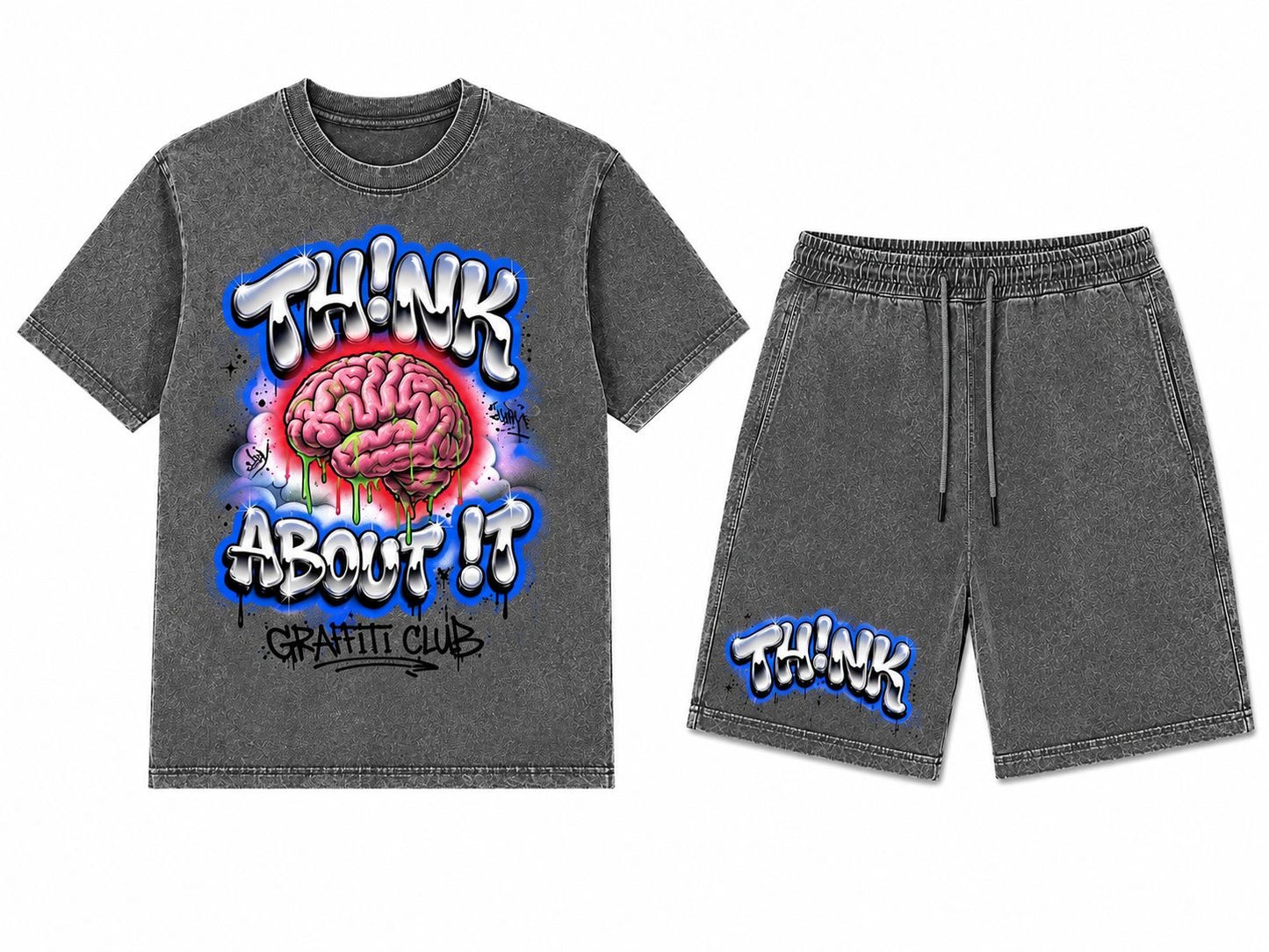 Think Louder T-Shirt (Charcoal)