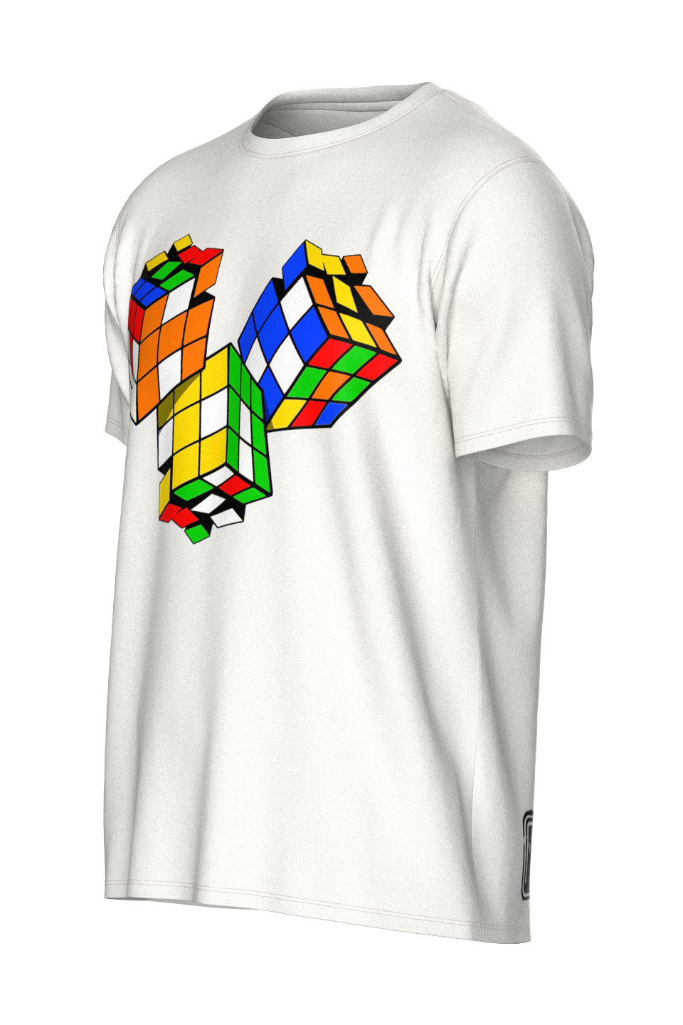 THINK Rubik’s T-Shirt - White