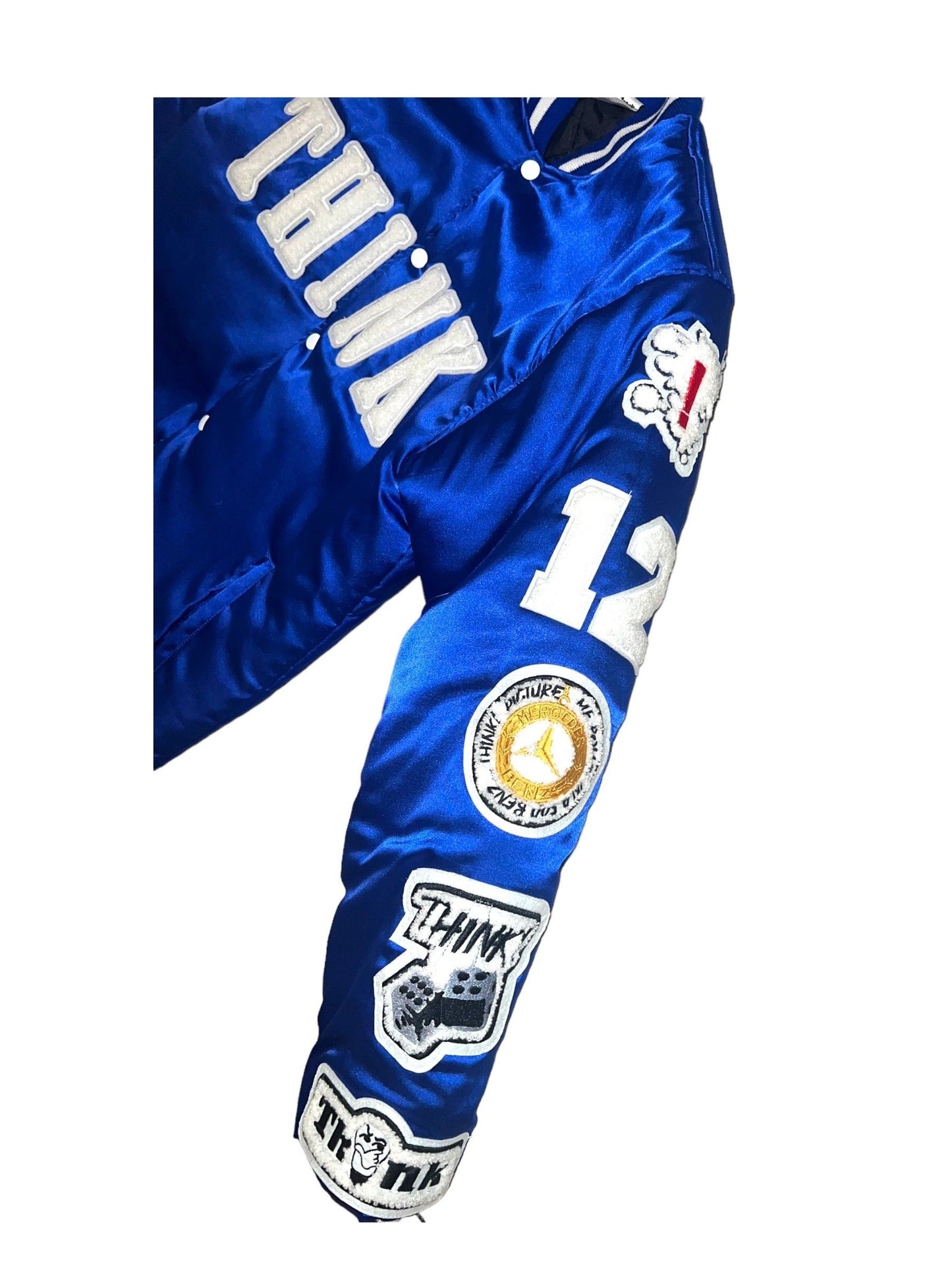 Mens Championship Varsity Blue Jacket