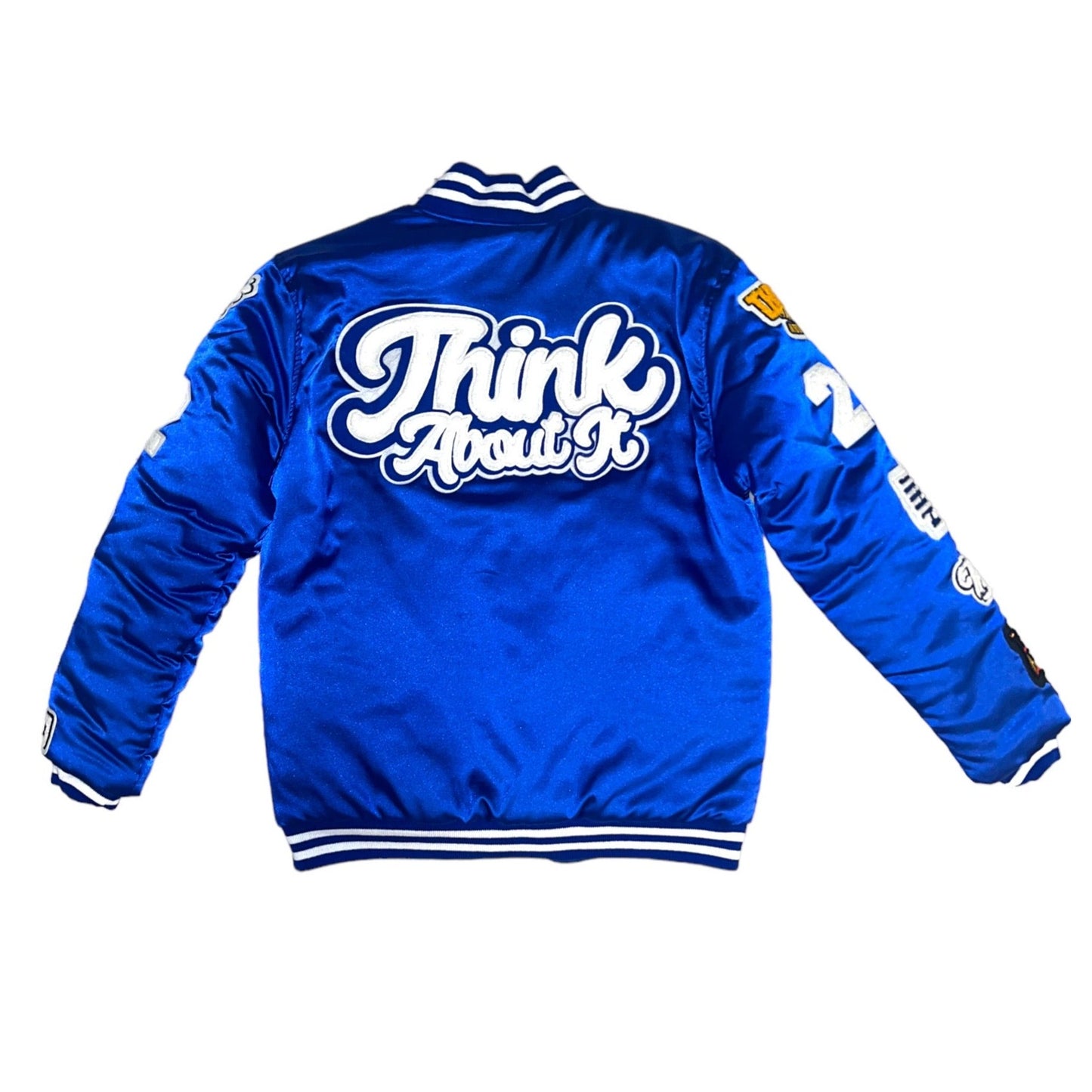 Mens Championship Varsity Blue Jacket