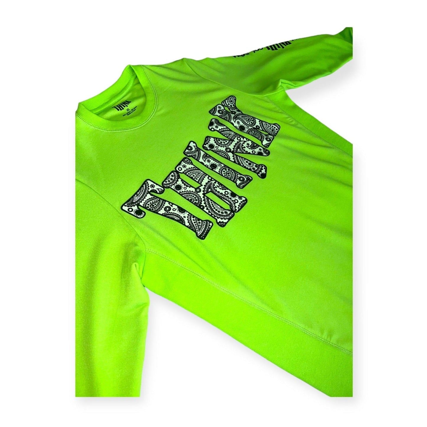 THINK Paisley Green Sweatshirt