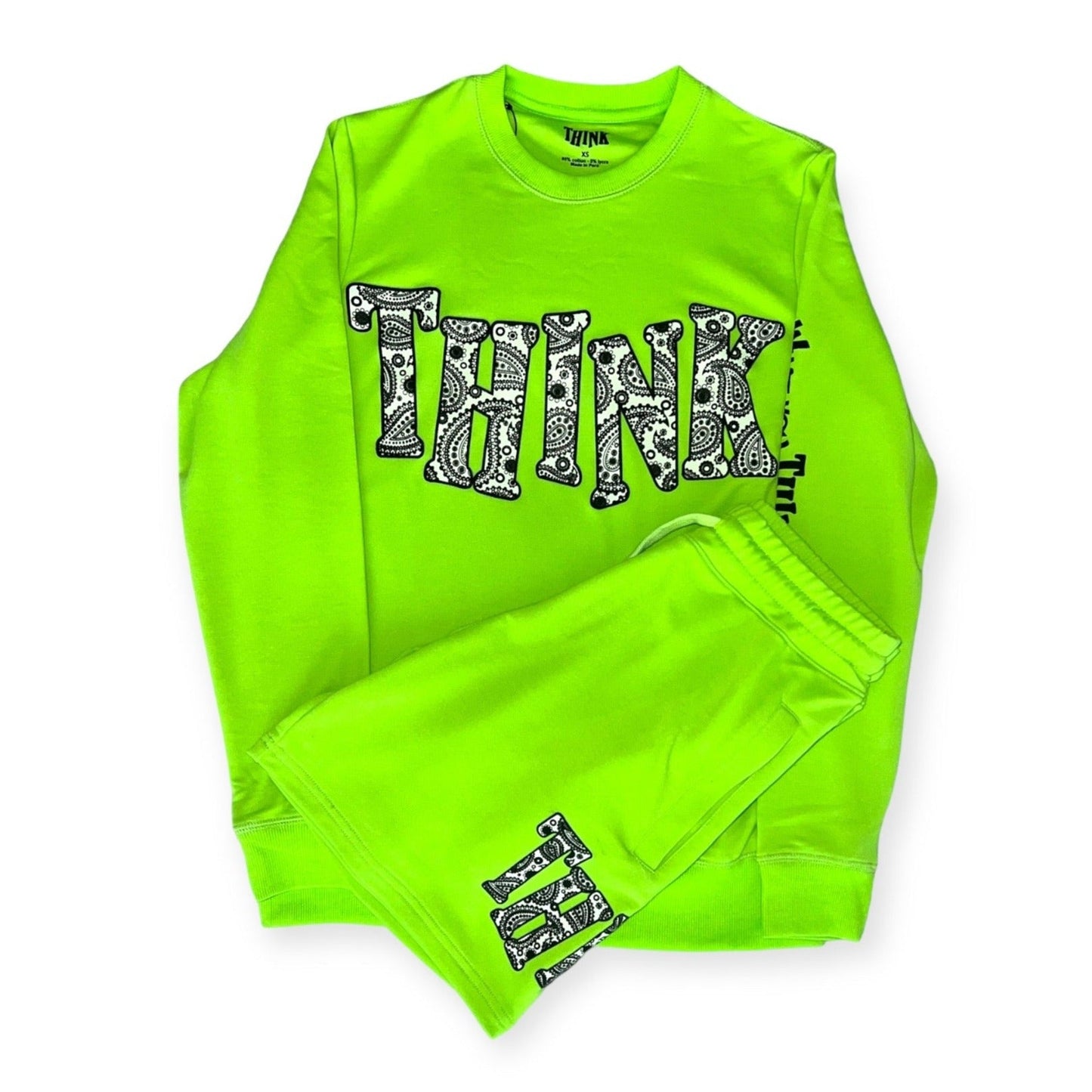 THINK Paisley Green Sweatshirt