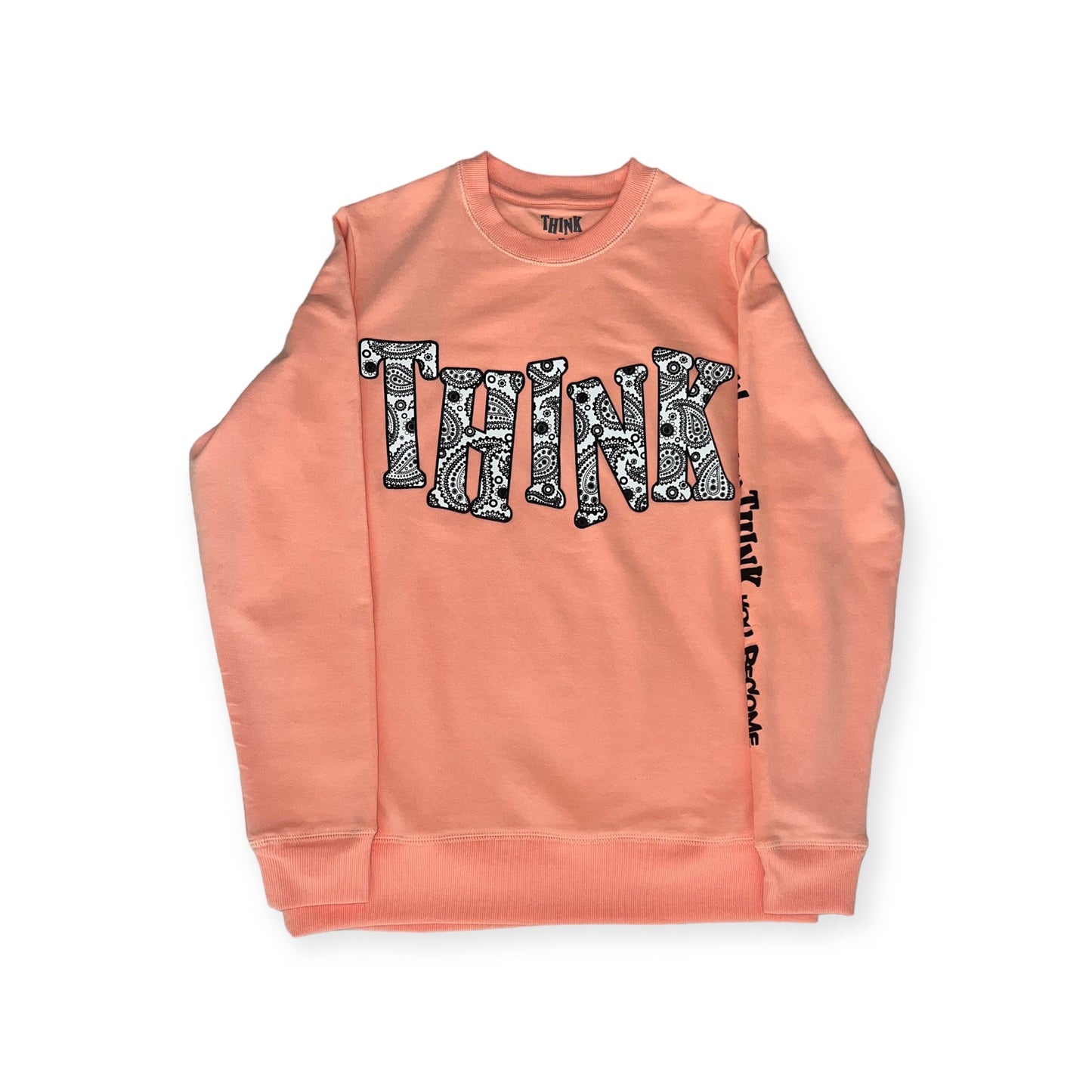 THINK Paisley Pink Sweatshirt