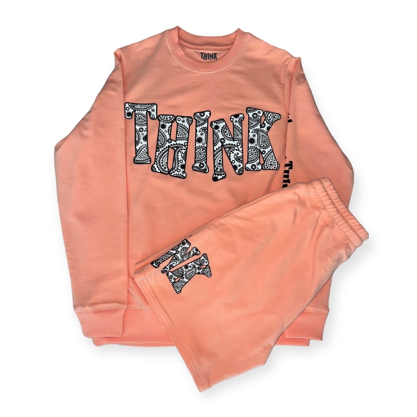 THINK Paisley Pink Sweatshirt
