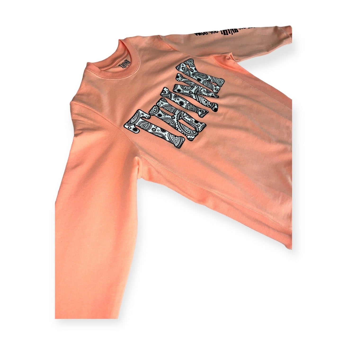THINK Paisley Sweatshirt - Pink