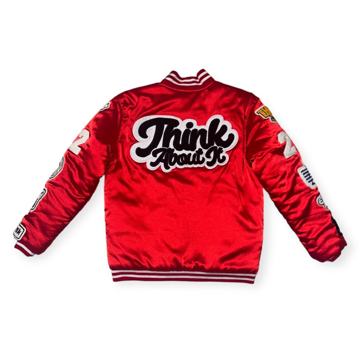 Mens Championship Varsity Red Jacket