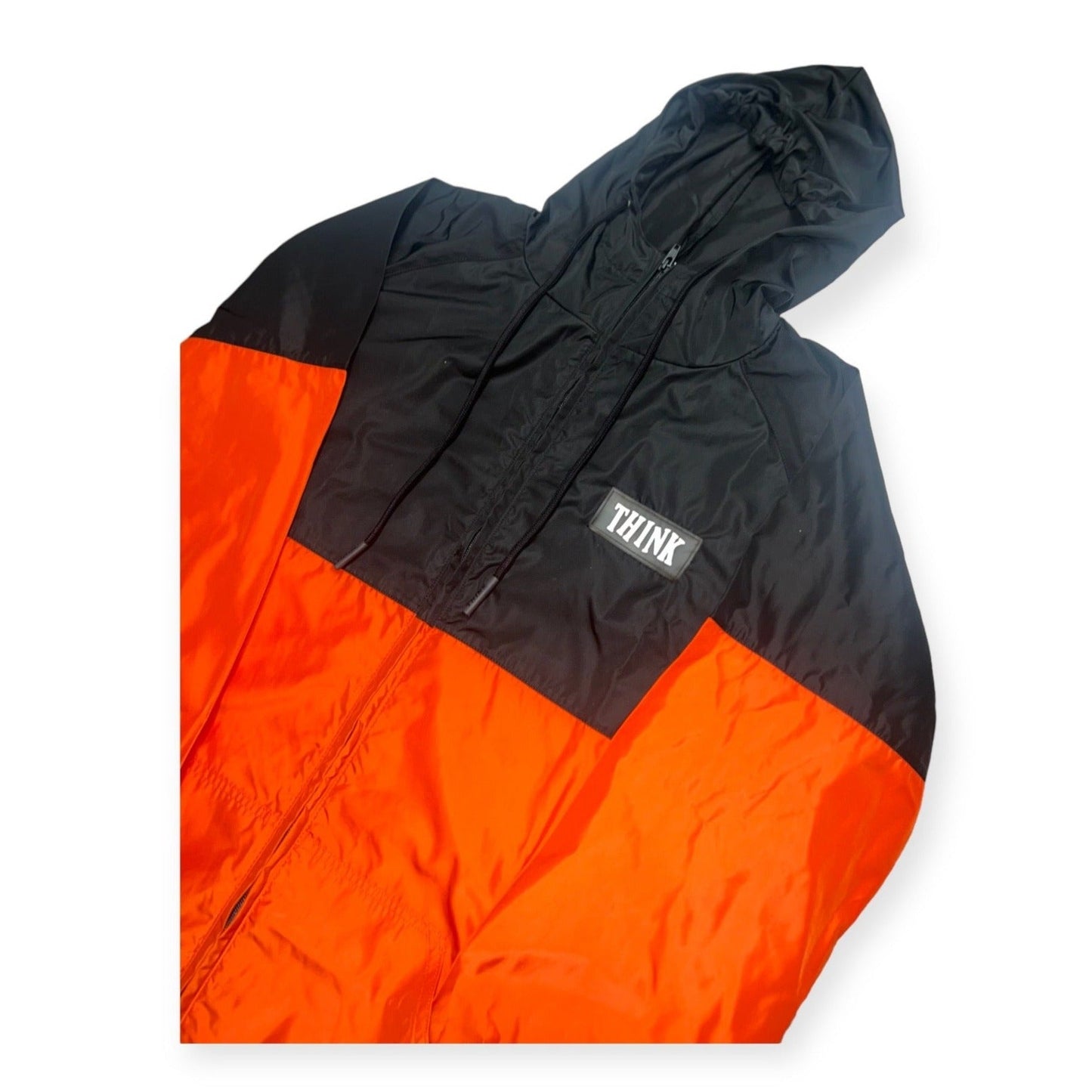 THINK Windbreaker Orange Jacket