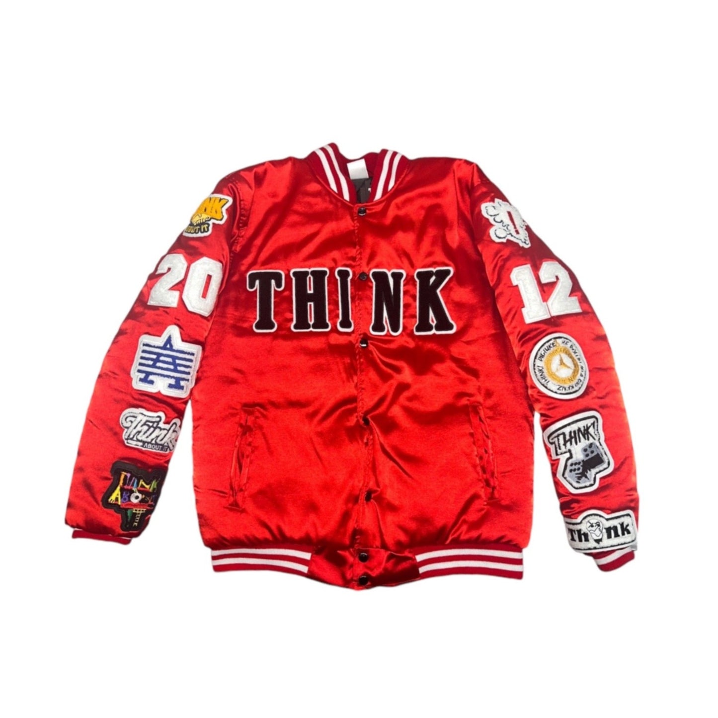 Mens Championship Varsity Red Jacket