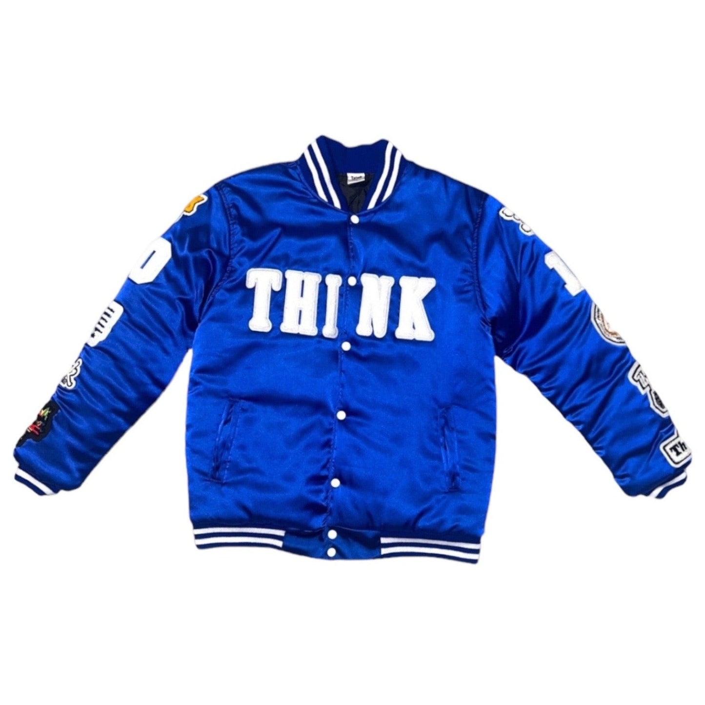 Mens Championship Varsity Blue Jacket