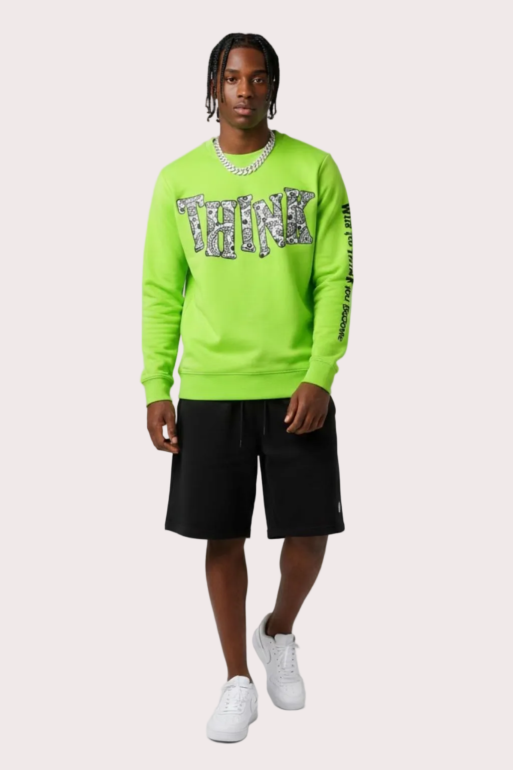 THINK Paisley Sweatshirt - Green