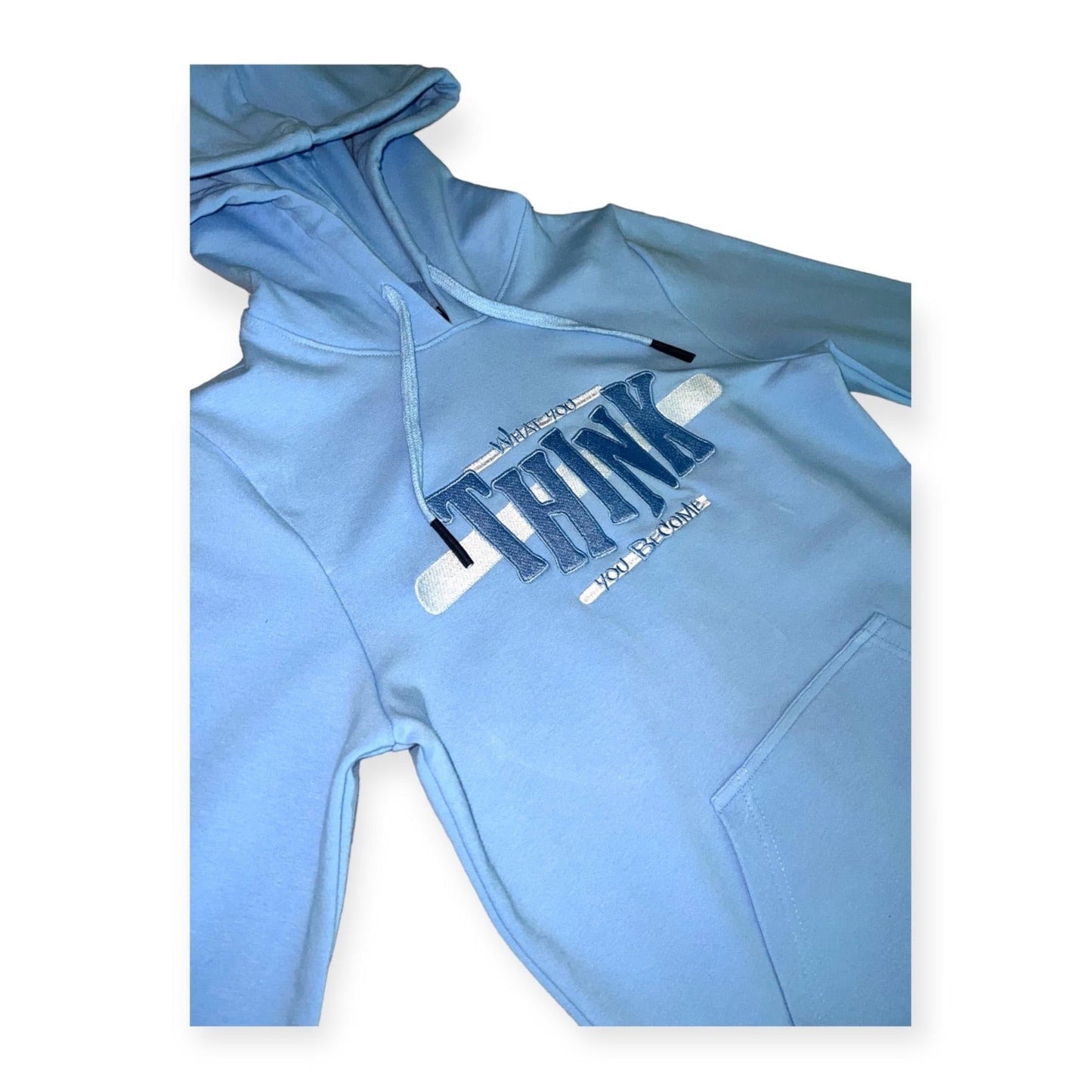 What You Think You Become Blue Hoodie