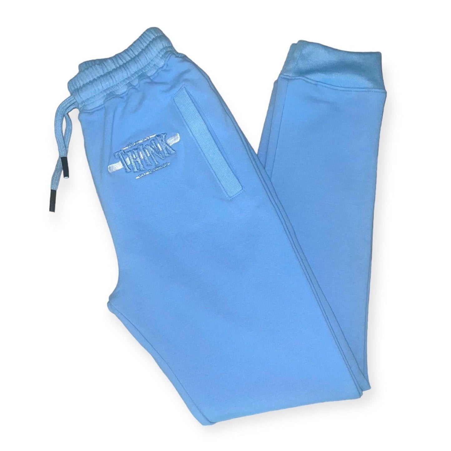 What You Think You Become Blue Joggers