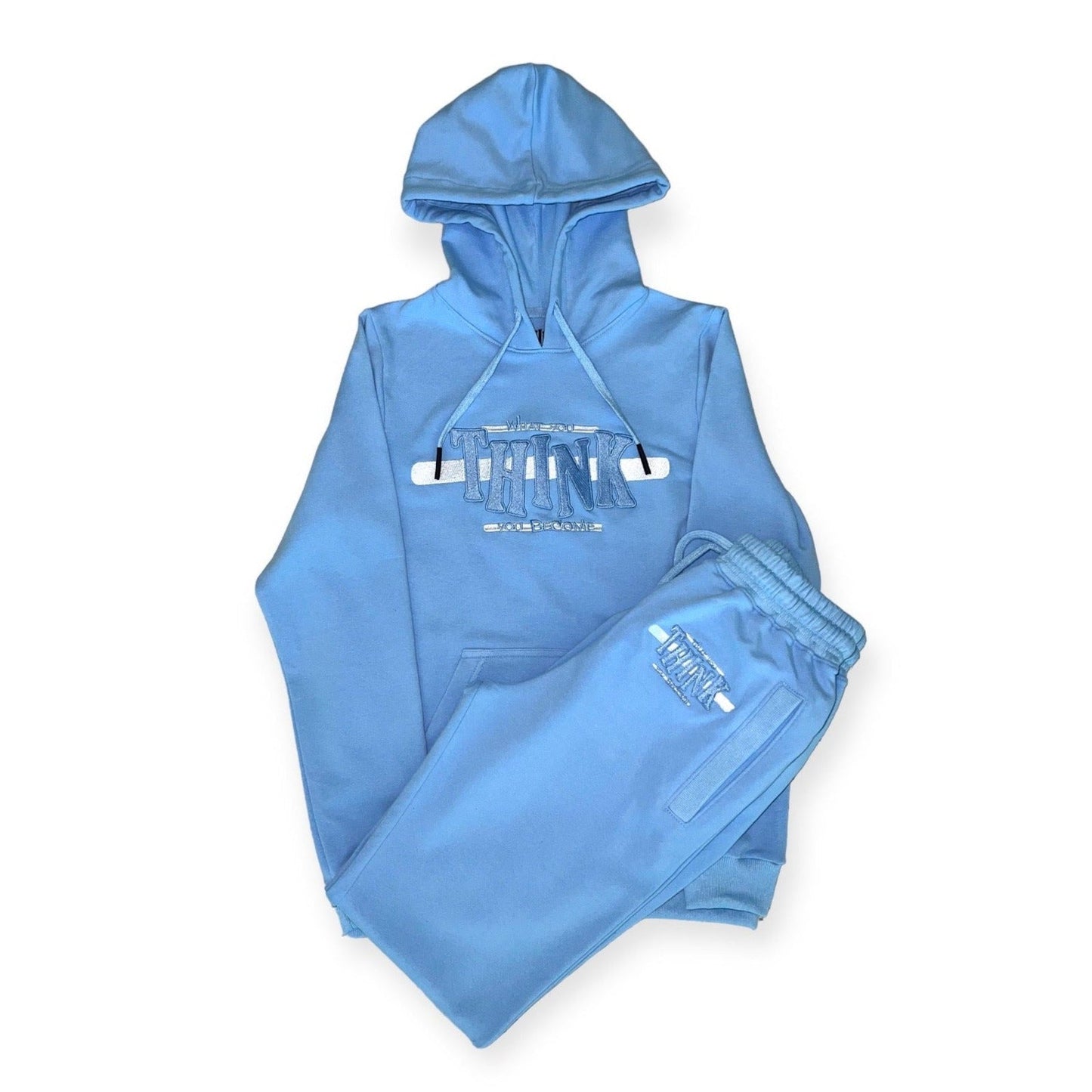 What You Think You Become Blue Hoodie