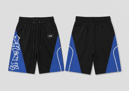 Graffiti Think Windbreaker Set Blue / Black