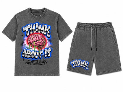 Think Louder T-Shirt (Charcoal)