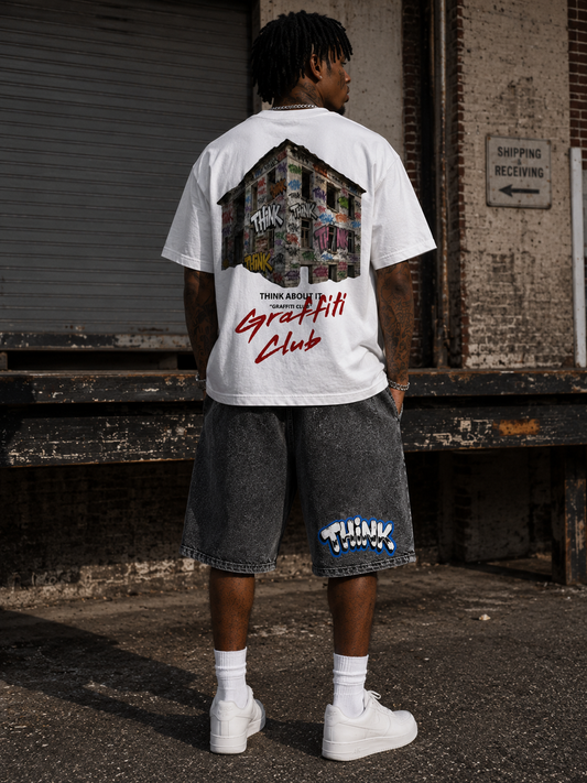 THINK GRAFFITI HOUSE  T-Shirt