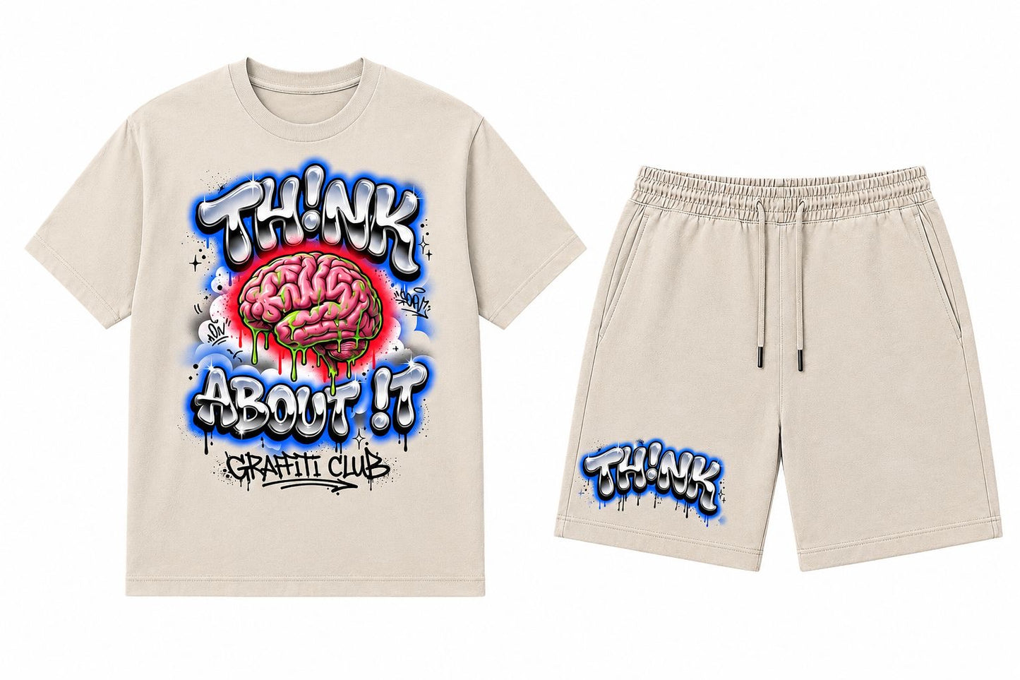 Think Louder T-Shirt (Creme)