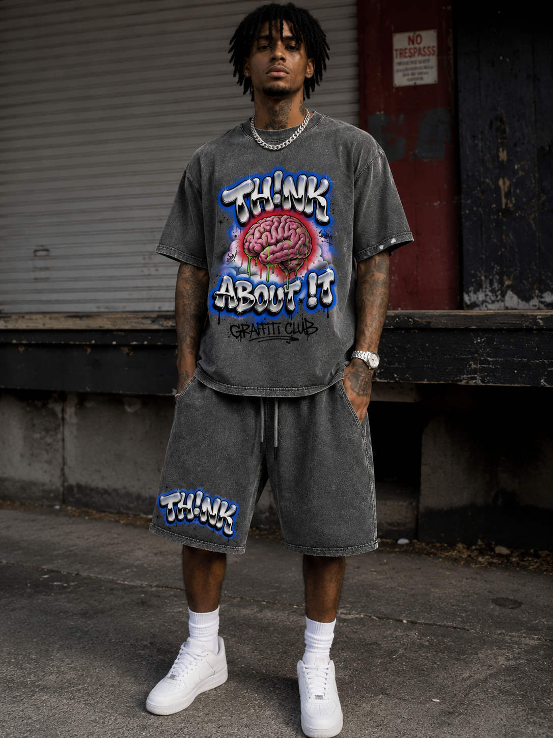 Think Louder T-Shirt (Charcoal)