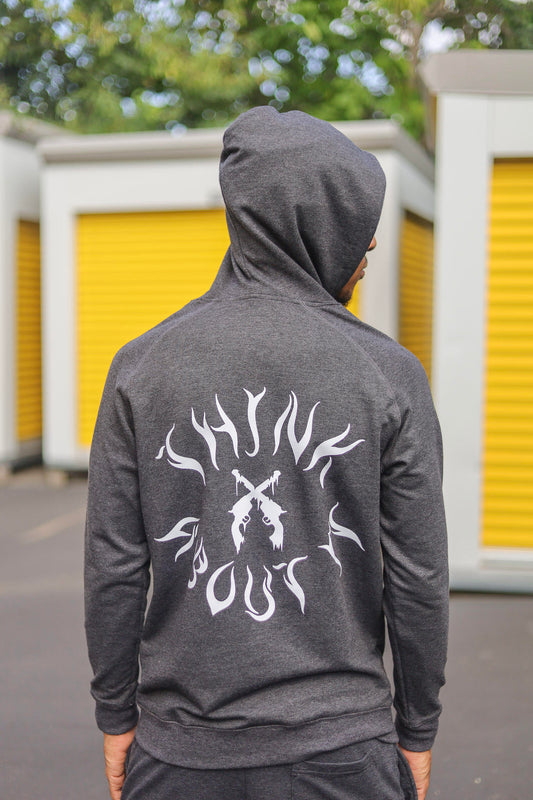 Love Not War Grey Hoodie