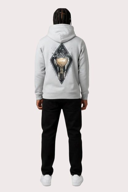 THINK Rules of Darkness Hoodie - Gray