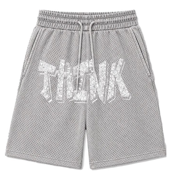 THINK Big Logo Shorts - Gray