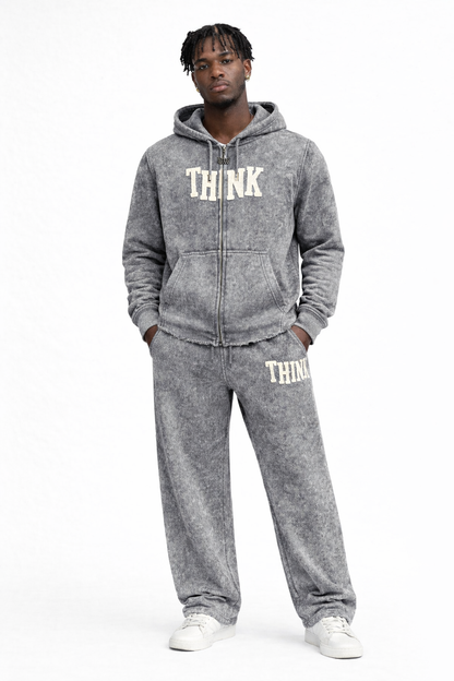 THINK Acid Wash Set - Gray