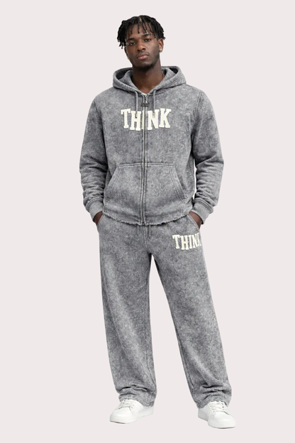 THINK Acid Wash Set - Gray