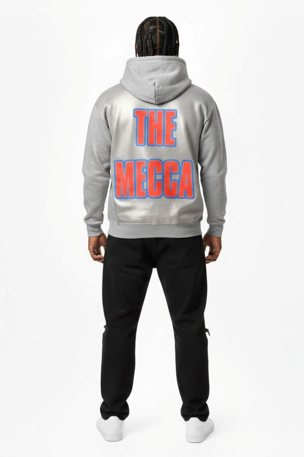 New York THINK Hoodie - Gray
