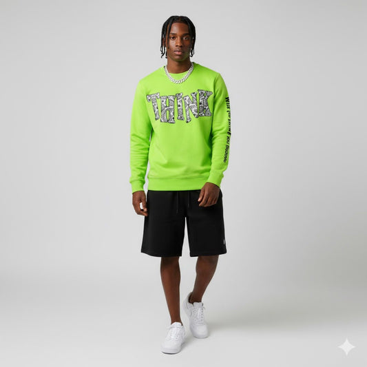 THINK Paisley Sweatshirt - Green