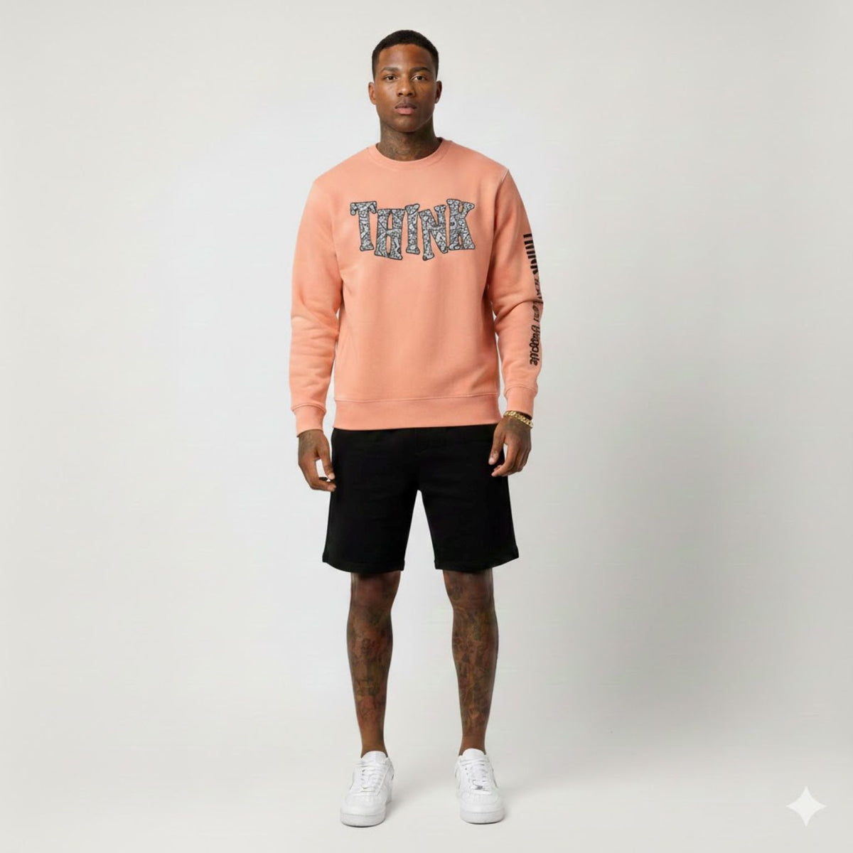 THINK Paisley Sweatshirt - Pink