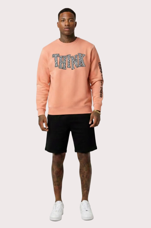 THINK Paisley Sweatshirt - Pink