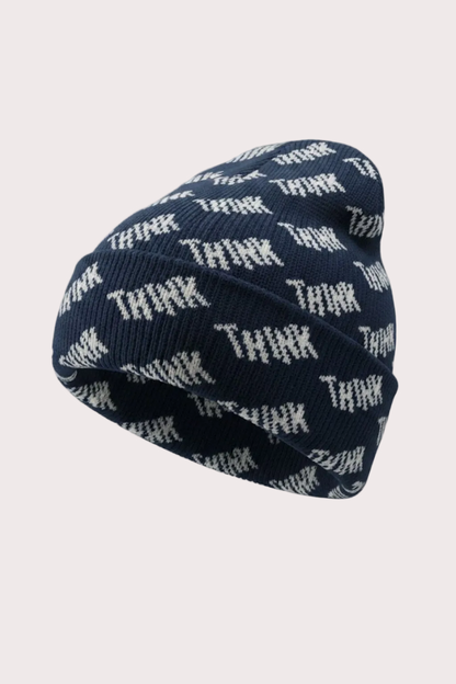 THINK Repeat Beanie - Navy