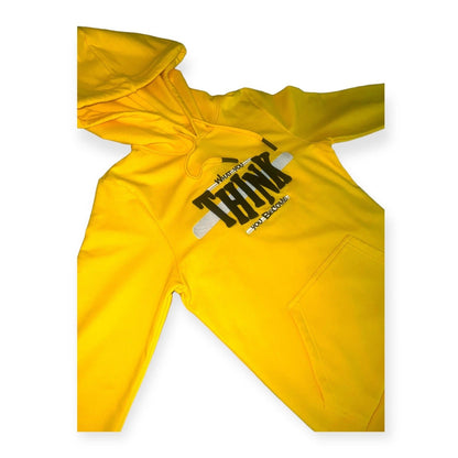What You Think You Become Yellow Hoodie