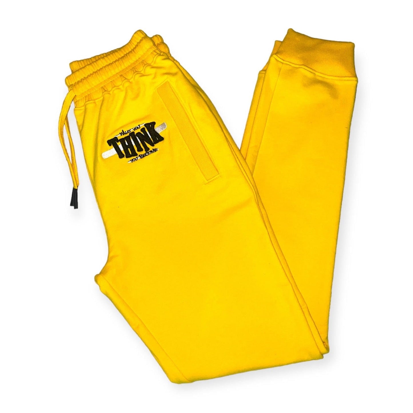 What You Think You Become Yellow Joggers
