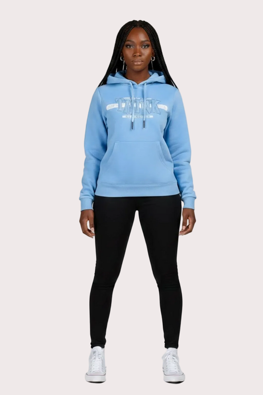 Women's What You THINK Hoodie - Blue