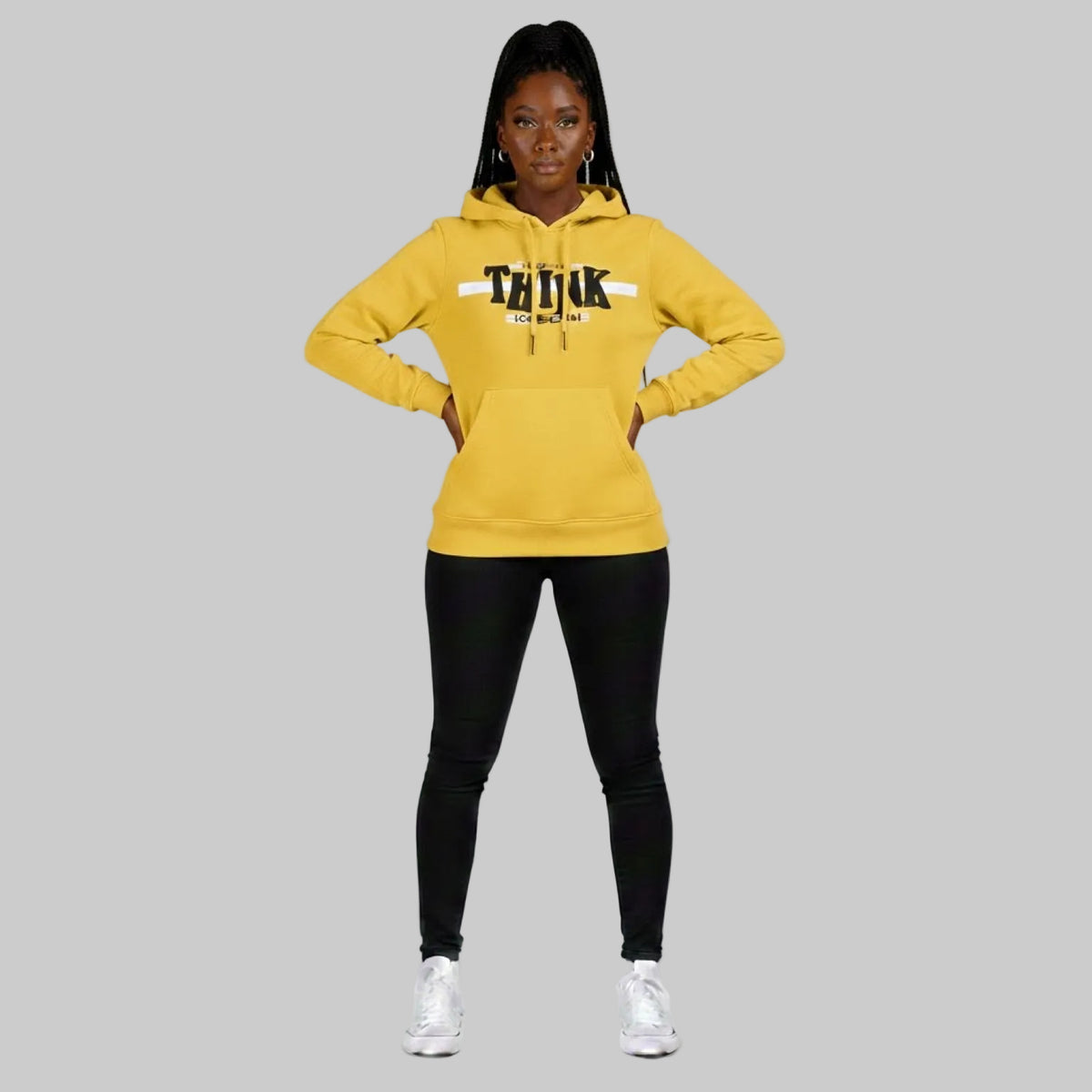 Women's What You THINK Hoodie - Yellow