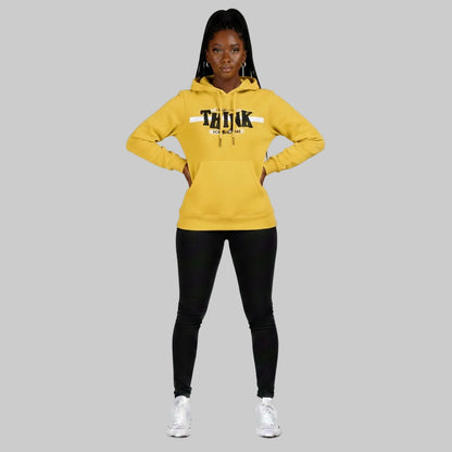 Women's What You THINK Hoodie - Yellow
