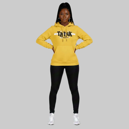 Women's What You THINK Hoodie - Yellow