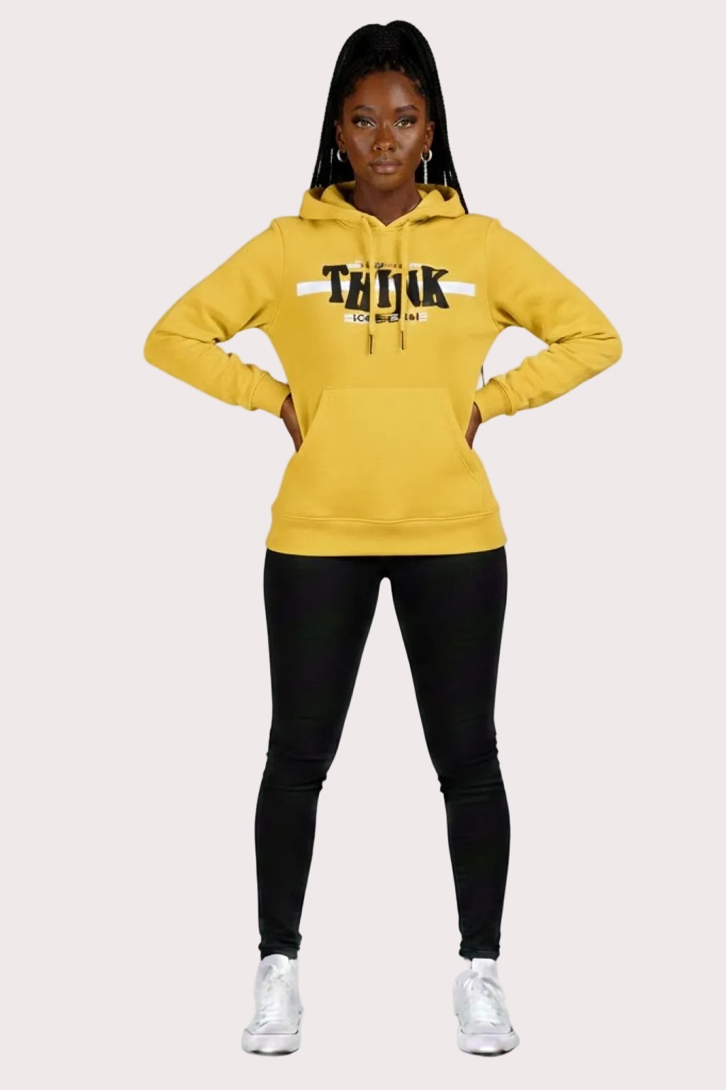 Women's What You THINK Hoodie - Yellow