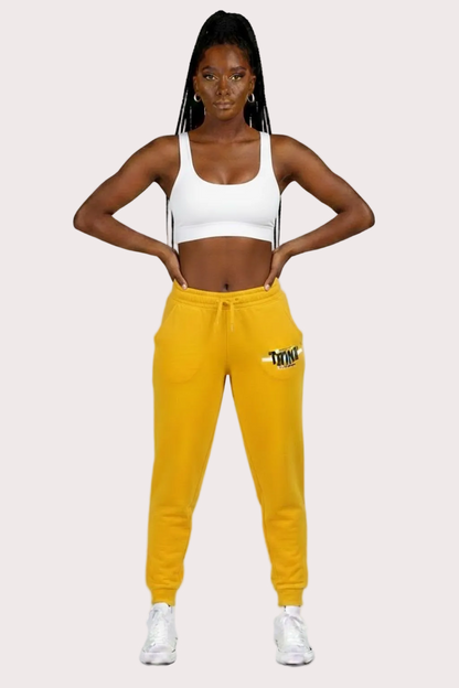 Women's What You THINK Joggers - Yellow